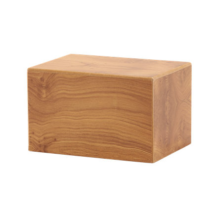 Natural Veneer Urn